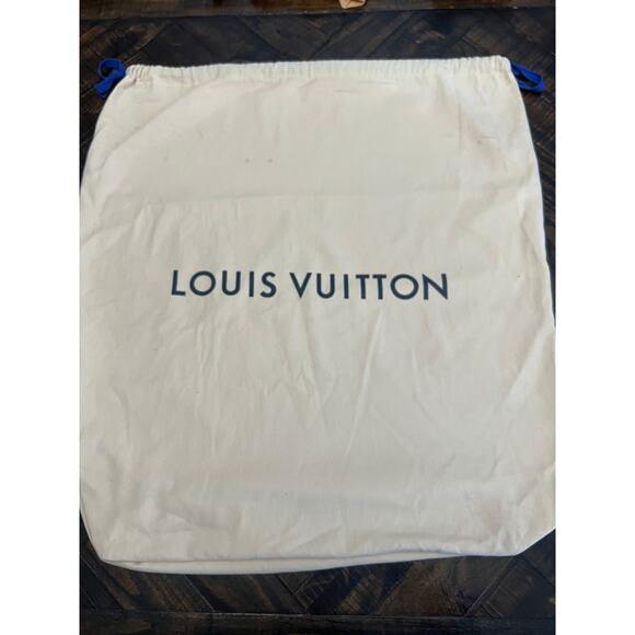 Louis Vuitton Beige Pull String Dust Bag 24" x 25" x 17" x 7" - Picture 1 of 2